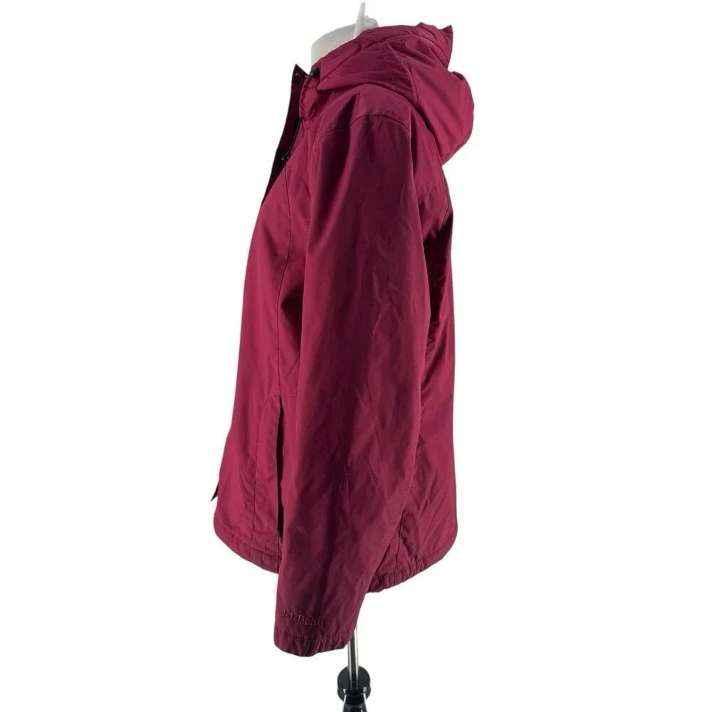 L.L. Bean Women's Pink Winter Warmer Jacket Size Large Petite